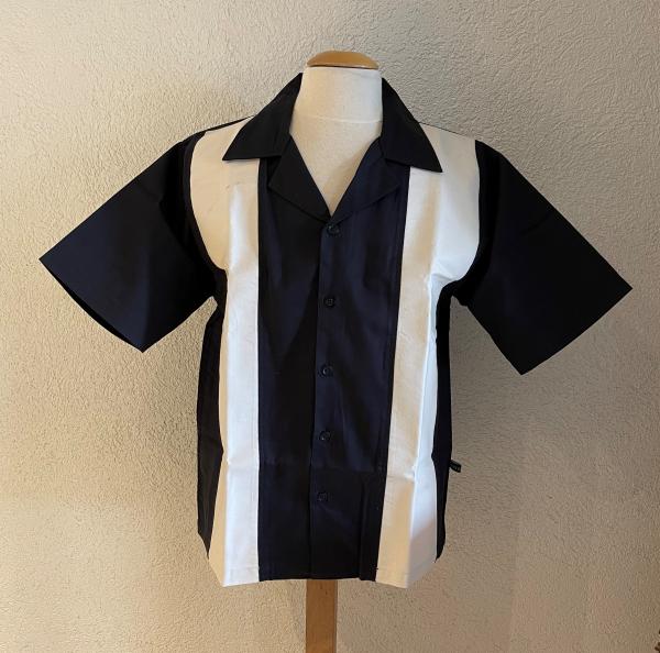 Workershirt schwarz / beige